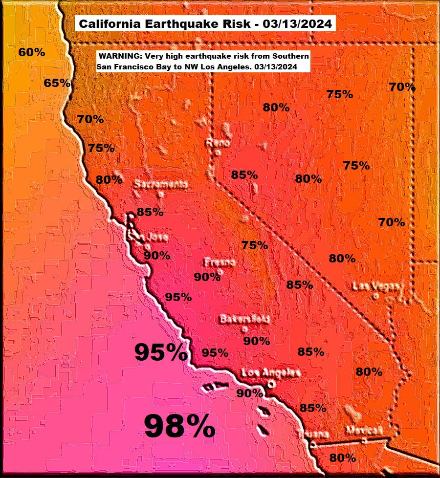 PRECIPITATION FORECAST MAP EARTHQUAKE visual data 3